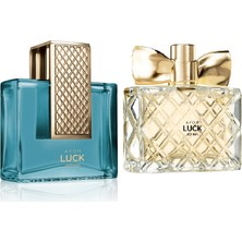 Avon  Luck'limitless Edt Erkek 75 ml +  Luck Kadın Edp 50 ml
