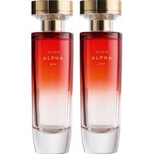 Avon  Alpha Kadın Parfüm Edp 50 ml 2'li
