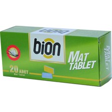 Bion Mat Sinek Kovucu 20 Tablet