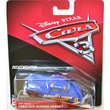 Disney Cars 3 Dirt Track Fabulous Hudson Figür Araba