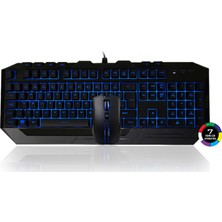 Cooler Master Devastator III 7 Renkli RGB Türkçe Klavye + Mouse Seti (SGB- 3000-KKMF1-TU)