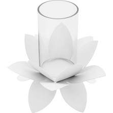 Vitale Şiva Nilüfer Metal Mumluk Küçük Boy