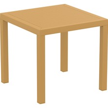 Siesta Contract Ares 80X80 Cm Kare Masa Kahverengi