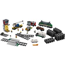 LEGO City Kargo Treni 60198 - 6 Yaş ve Üzeri Tren Seven Çocuklar için City Setleriyle Uyumlu Tamamlayıcı Yaratıcı Oyuncak Yapım Seti (1226 Parça)