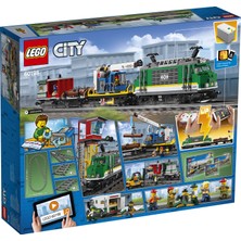 LEGO City Kargo Treni 60198 - 6 Yaş ve Üzeri Tren Seven Çocuklar için City Setleriyle Uyumlu Tamamlayıcı Yaratıcı Oyuncak Yapım Seti (1226 Parça)