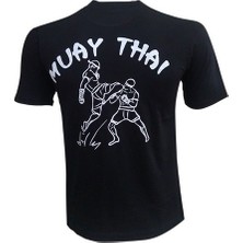 Evox Muay Thai Tişörtü Siyah