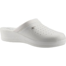 Gezer 4770 Beyaz Anatomik Sabo Bay Bayan Terlik Hastane & İş