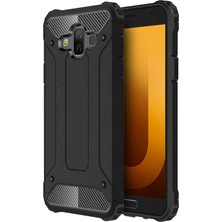 Microsonic Samsung Galaxy J7 Duo Kılıf Rugged Armor Siyah