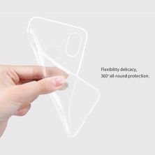 Microsonic Xiaomi Mi 8 Kılıf Transparent Soft Beyaz