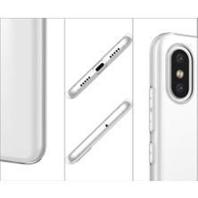 Microsonic Xiaomi Mi 8 Kılıf Transparent Soft Beyaz