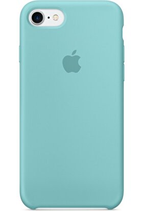 Graytiger Apple iPhone 7 Deniz Mavisi Silikon Kılıf Kauçuk Arka Kapak