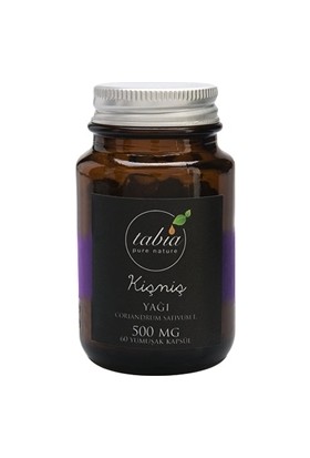 Tabia Kişniş Yağı Kapsülü 500 mg (60 Kapsül)