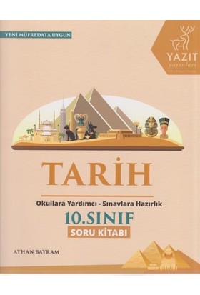 Yazıt Yayınları 10. Sınıf Tarih Soru Kitabı