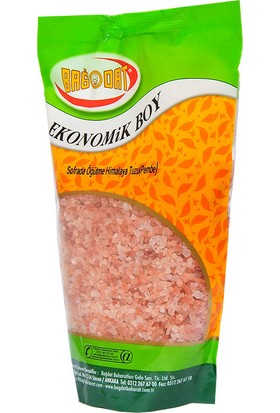 Bağdat Baharat Himalaya Kristal Çakıl Tuz 1kg Pembe