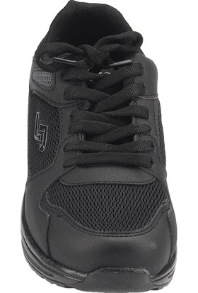 Jump 18010-A Siyah Air Fileli Günlük Yürüyüş Bayan Spor Ayakkabı