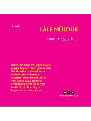 Saatler/Geyikler - Lale Müldür