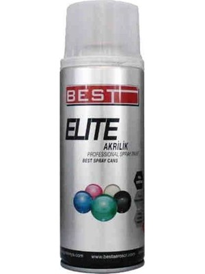Best Sprey Boya 400 ml Mat Siyah