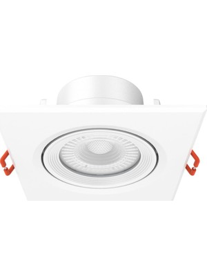 Jupiter 5W Kare Hareketli Led Spot Beyaz Işık (6500K) Ls459 B