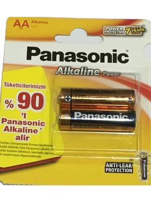 Panasonic Kalem Pil AA 2'Li