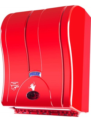 Palex 3491-B Prestij Otomatik Havlu Dispenseri 21 CM Kırmızı