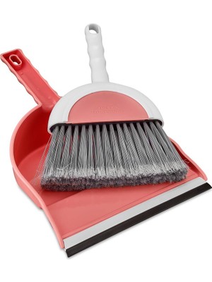 Flora F033 Süpürgeli Faraş Takımı Lastik Uçlu