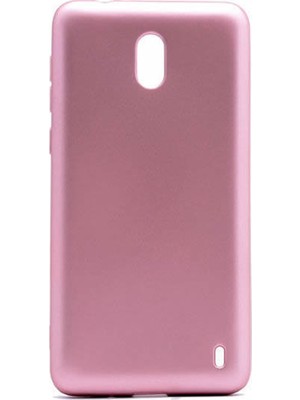 Microcase Nokia 2 Mat Premium Silikon TPU Kılıf + Tempered Glass