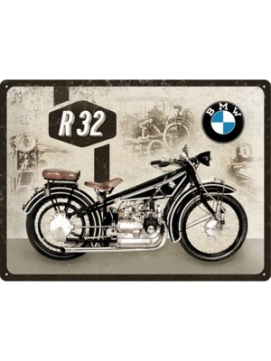 Nostalgic Art BMW Motorcycle R32 Metal Pano