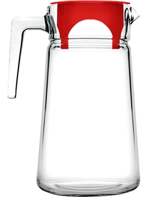 Paşabahçe City Sürahi Kırmızı Kapaklı - 2 Litre