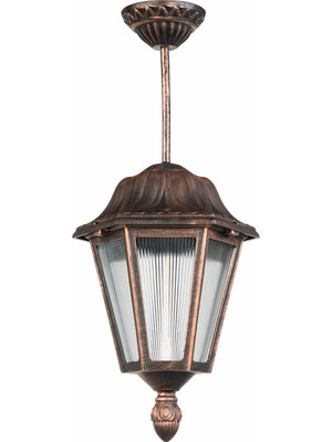 Modelight Büyük Optik Altıgen Sarkıt Bakır