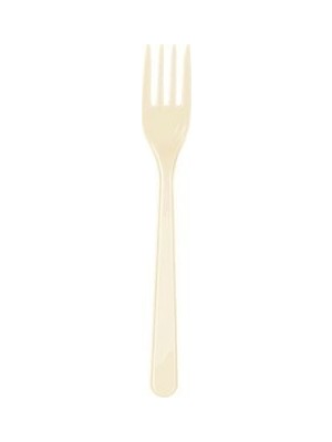 Partici Krem Plastik Çatal