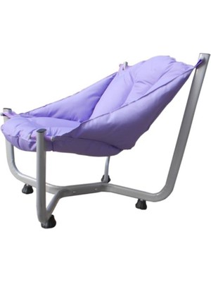 E-fidancim Özel Üretim Lila Rengi Paşa Koltuğu Bahçe Balkonlar İçin İdeal