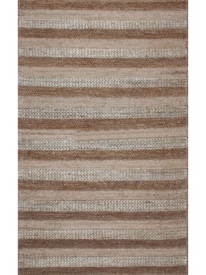 Eko Halı Flatweave S-1410 Natural Xw Hasır El Dokuma