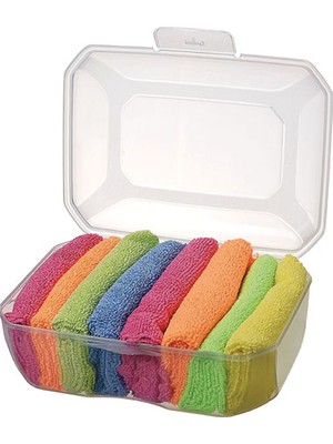 Banio Colors 8'Li Temizlik Bezi Kg020