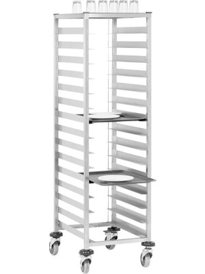 Arı Metal 7493 Tepsi Arabası Tekli Paslanmaz