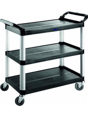 Arı Metal 7379 3 Katlı Plastik Servis Arabası