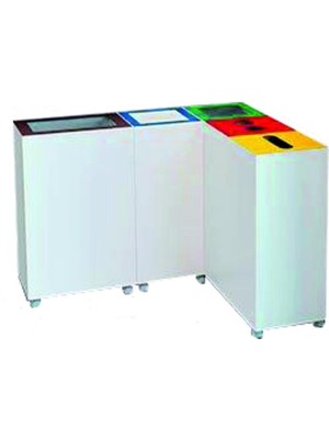 Arı Metal 1844 5Li Boyalı Geri Dönüşüm Kovası