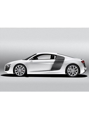Cakasepetim Ahşap Tablo Audi R8 5.2 FSI quattro