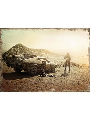 Cakasepetim Ahşap Tablo Mad Max Fury Road