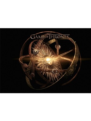 Tablomega Ahşap Tablo Game of Thrones Sembol