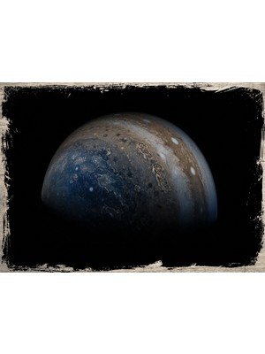 Cakasepetim Ahşap Tablo Yarım Dünya