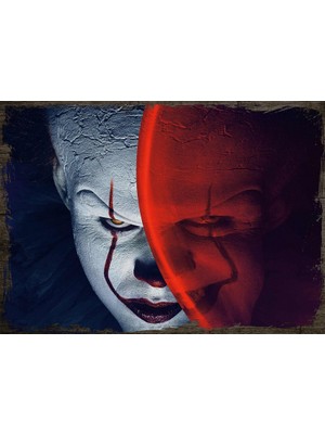 Cakasepetim Ahşap Tablo Pennywise