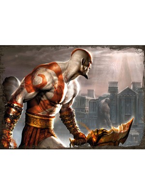 Cakasepetim Ahşap Tablo God of War History