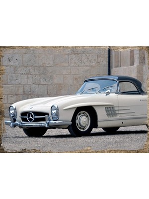 Cakasepetim Ahşap Tablo Mercedes Benz 300 Sl