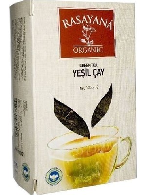 Rasayana Organik Yeşil Çay (Yaprak) 100  gr