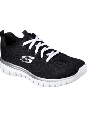 Skechers GRACEFUL-GET CONNECTED Kadın Siyah Spor Ayakkabı - 12615 BKW