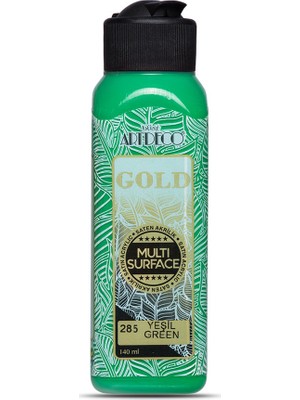 Artdeco Gold Multi Surface Satin Akrilik Boya 140Ml 285 Yeşil