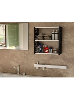 Remaks İmaj 3'lü Duva Rafı Renkli Duvar Rafı