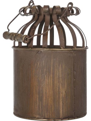 Vitale Sahara Bakır Dekoratif Mumluk Küçük Boy