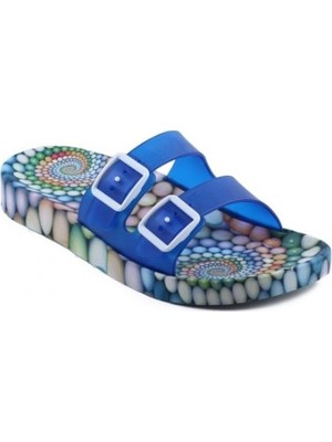 Gezer Kaydırmaz Taban Bayan Terlik Plaj Havuz Banyo Bahçe Balkon Terliği