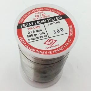 Lehim Teli 500Gr 0,75Mm 60/40